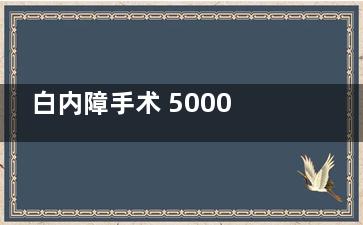 白内障手术 5000 元到 3 万怎么选？爱尔眼科晶体价格表曝光：单焦点 / 多焦点 / 三焦差在哪